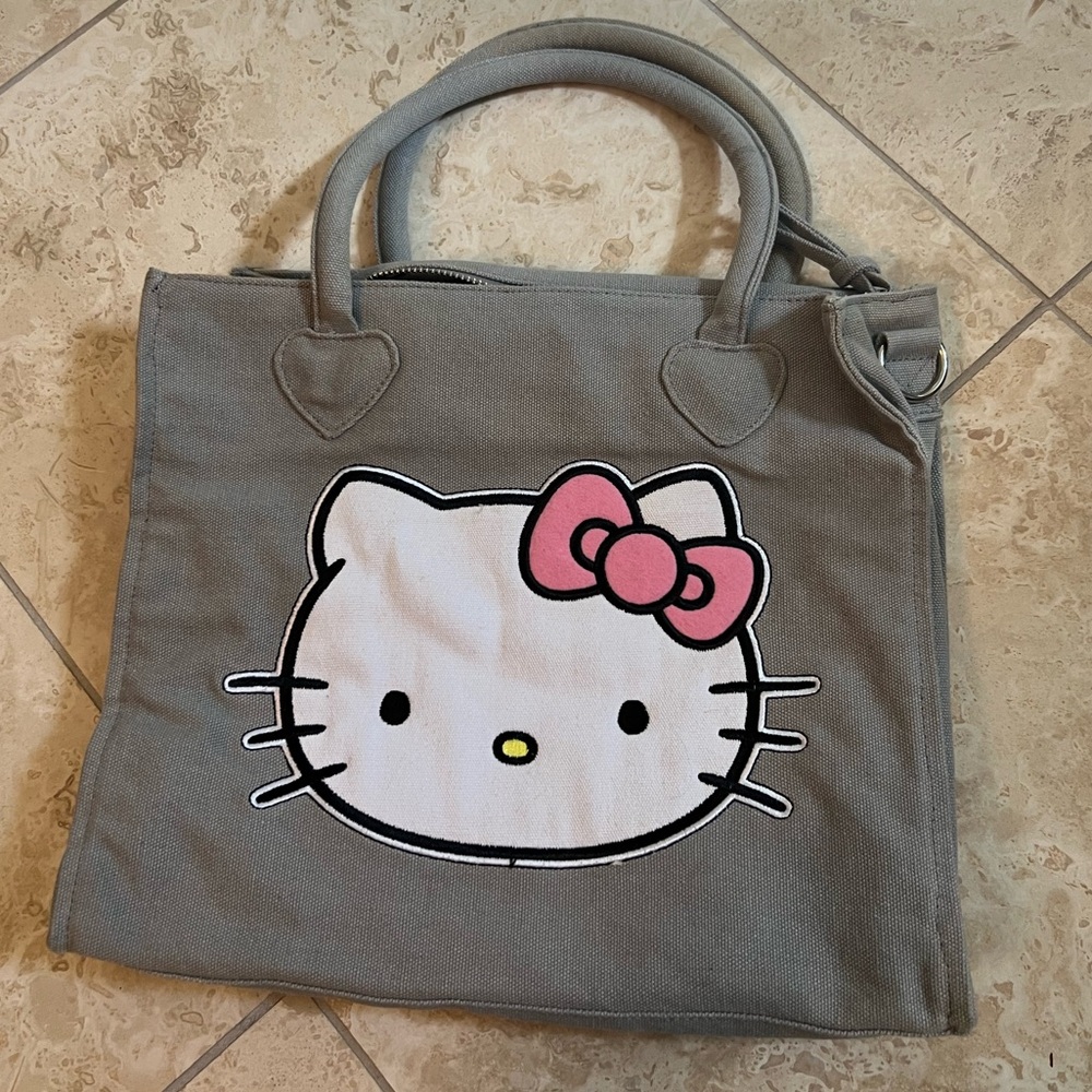 Vintage Victoria Couture X Hello Kitty Rare Purse Tote Shoulder Bag